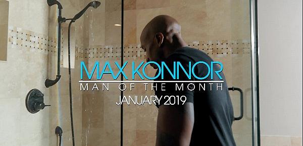 NoirMale Throwback To Man Of The Month January HUNK Max Konnor